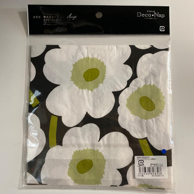 marimekko(マリメッコ)のマリメッコ　ウニッコ　紙ナプキン ハンドメイドの素材/材料(その他)の商品写真