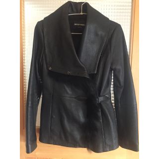 アルマーニ(Emporio Armani) ライダースジャケット(レディース)の通販 ...