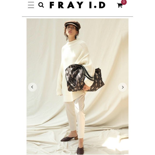 FRAY I.D(フレイアイディー)の FRAY I.D♥ビッグトート レディースのバッグ(トートバッグ)の商品写真