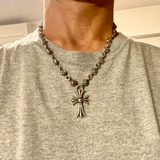 ダイちゃん様専用Chrome Hearts クロスボールネックレス ダイちゃん様専用Chrome Hearts クロスボールネックレス