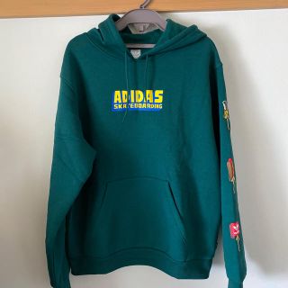 【ヴィンテージ】adidasロゴ刺繍パーカー 常田大希 usedAS59