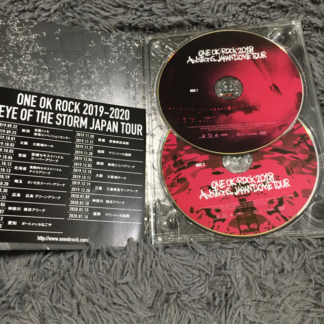 ONE OK ROCK(ワンオクロック)のONE OK ROCK/ONE OK ROCK 2018 AMBITIONS … エンタメ/ホビーのDVD/ブルーレイ(ミュージック)の商品写真
