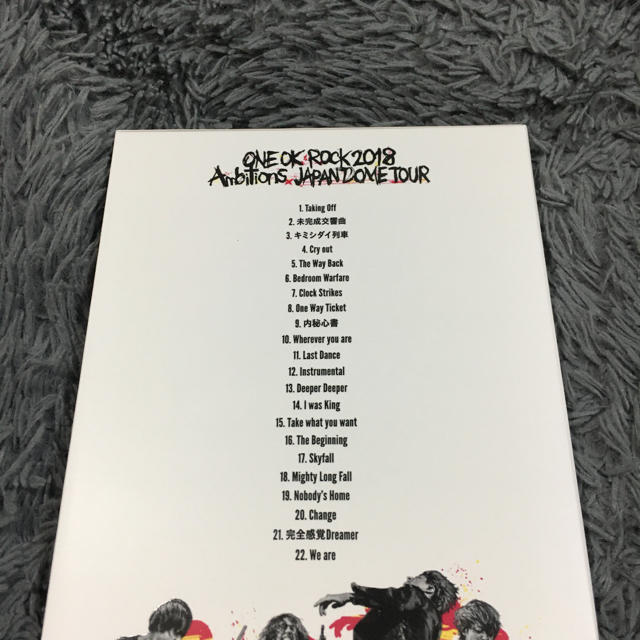 ONE OK ROCK(ワンオクロック)のONE OK ROCK/ONE OK ROCK 2018 AMBITIONS … エンタメ/ホビーのDVD/ブルーレイ(ミュージック)の商品写真