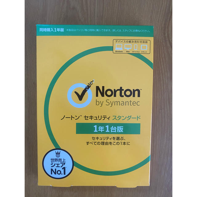 Norton(ノートン)のNorton セキュリティ　スタンダード(値下げ) スマホ/家電/カメラのPC/タブレット(PC周辺機器)の商品写真