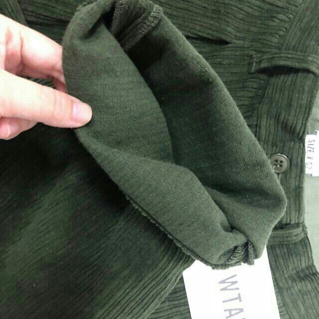 WTAPS TUCK 02 TROUSERS CORDUROY OLIVE | angeloawards.com