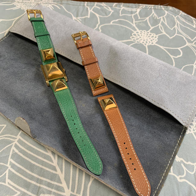 エルメス HERMES メドール クォーツ レディース 腕時計