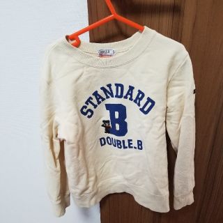 ダブルビー(DOUBLE.B)の【ゆずじゅごん様】120 ミキハウス　ダブルビー　トレーナー(Tシャツ/カットソー)