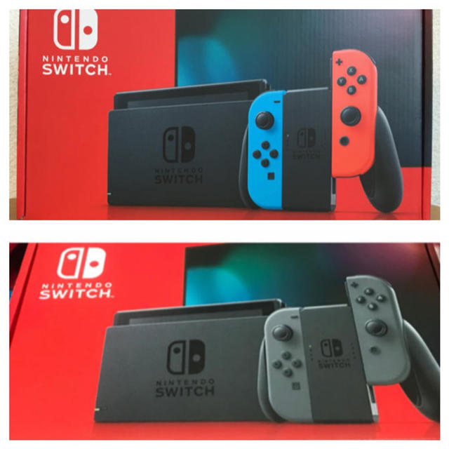 Nintendo Switch - 新品未使用Nintendo Switch ネオンカラー &グレー合計二台