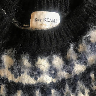 Ray BEAMS - 【美品】Ray BEAMS ノルディック ジャカード クルーネック ...