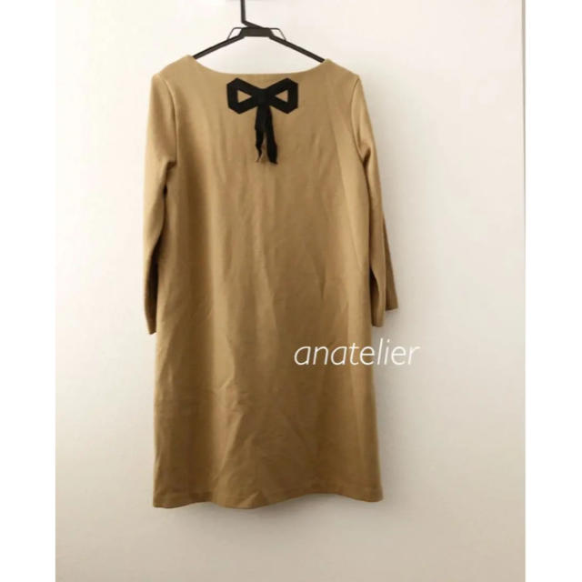 anatelier(アナトリエ)のanatelier* レース　ボーダーワンピース　アナトリエ レディースのワンピース(ひざ丈ワンピース)の商品写真