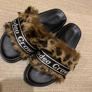 ロデオクラウンズ(RODEO CROWNS)のRODEO CROWNS ファーサンダル(サンダル)