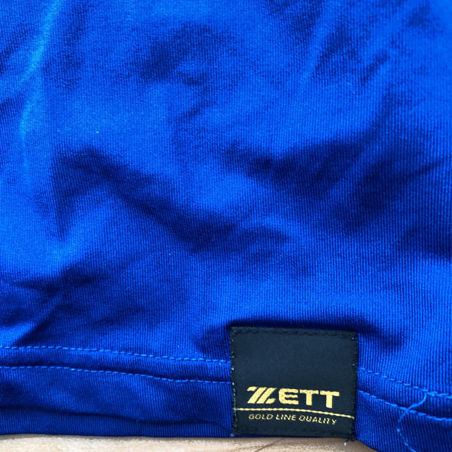 ZETT(ゼット)のロイヤルブルー スポーツ/アウトドアの野球(ウェア)の商品写真