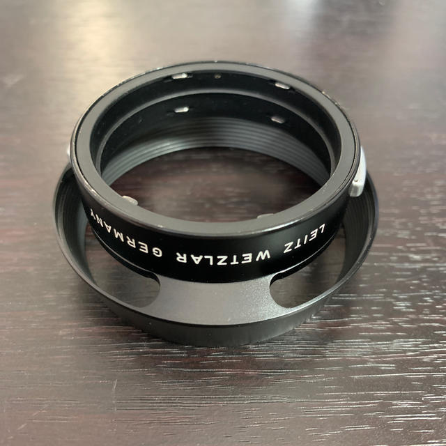 ライカ leica ズミクロン 50mm 純正メタルフード 12585 ライカ leica ズミクロン 50mm 純正メタルフード 12585