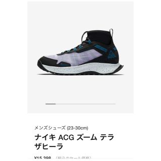 ナイキ(NIKE)のナイキ　ACG ズーム　テラザヒーラ　23 スニーカー(スニーカー)