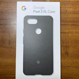 アンドロイド(ANDROID)のGoogle Pixel 3XL 純正 ファブリック ケース  カーボン(Androidケース)