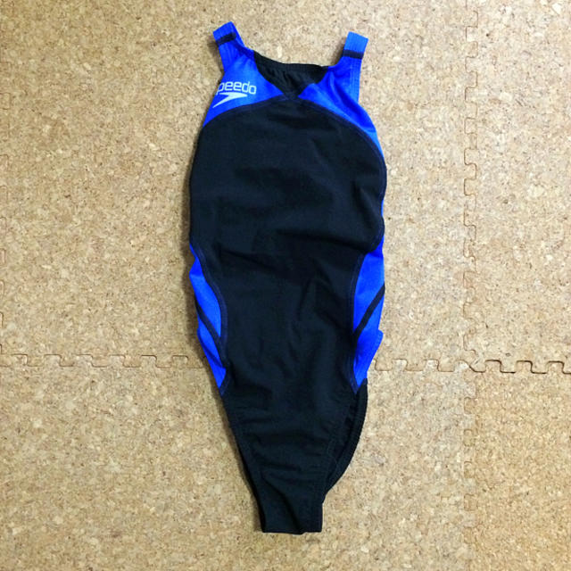 SPEEDO - Speedo スピード 競泳用水着 130 青×黒の通販 by AngelA's ...