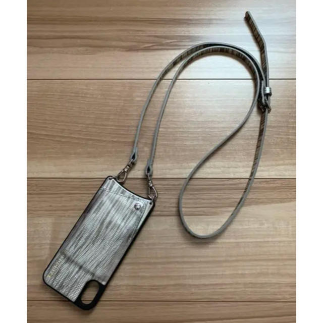 iPhoneXS用ケース BANDOLIER  ショルダーストラップ・ポーチ付き