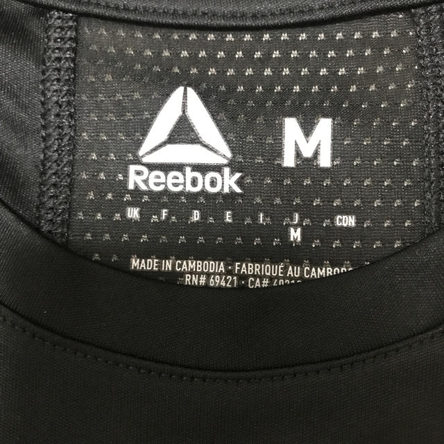 Reebok(リーボック)の値下げ！Reebok Tシャツ スポーツ/アウトドアのトレーニング/エクササイズ(その他)の商品写真