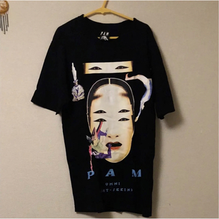 パム(P.A.M.)のPAM 能面Tシャツ(Tシャツ/カットソー(半袖/袖なし))