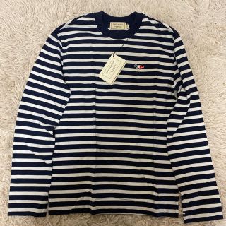 MAISON KITSUNE' - MAISON KITSUNE ボーダー ロンTの通販 by usa123's