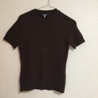 ドルチェアンドガッバーナ(DOLCE&GABBANA)のＤ&GのニットＴシャツ(Tシャツ(半袖/袖なし))