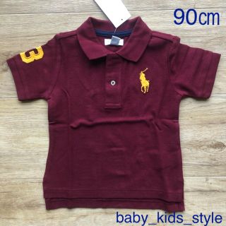 ラルフローレン(Ralph Lauren)のラルフローレン　ポロシャツ　90 ベビー　子供服　ビッグポニー　男の子(Tシャツ/カットソー)