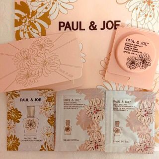 ポールアンドジョー(PAUL & JOE)の【ポール&ジョー 】新発売もあり！  ファンデ、下地 サンプルセット(サンプル/トライアルキット)