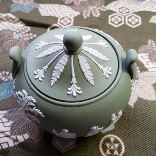 ウェッジウッド(WEDGWOOD)のウェッジウッド　ジャスパーシュガーポット(食器)