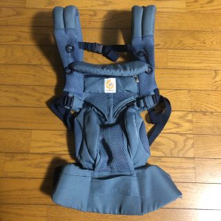 エルゴベビー(Ergobaby)のエルゴベビー オムニ360 クールエア オックスフォードブルー(抱っこひも/おんぶひも)