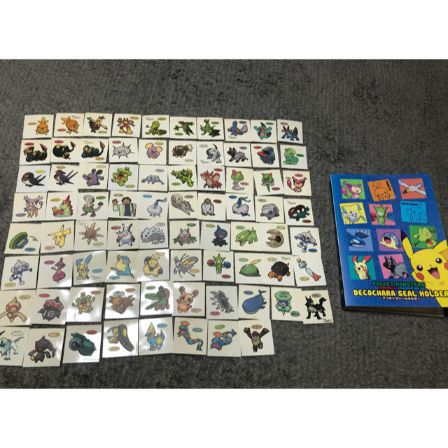 ポケモンシール　78枚セット エンタメ/ホビーのおもちゃ/ぬいぐるみ(キャラクターグッズ)の商品写真
