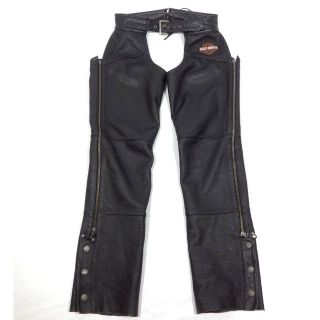 ハーレーダビッドソン(Harley Davidson)のHARLEY DAVIDSON ハーレーダビッドソン レザー チャップス M(装備/装具)