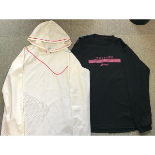 アシックス&ニューバランスロングTシャツ(ウェア)