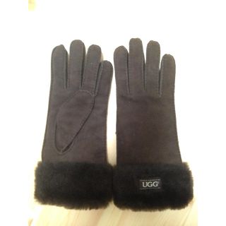 アグ(UGG)のUGGレザー手袋(手袋)