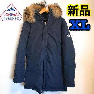 ピレネックス(Pyrenex)の【格安&新品未使用！】ピレネックス /アヌシー/ダウンコートネイビーXLサイズ(ダウンジャケット)