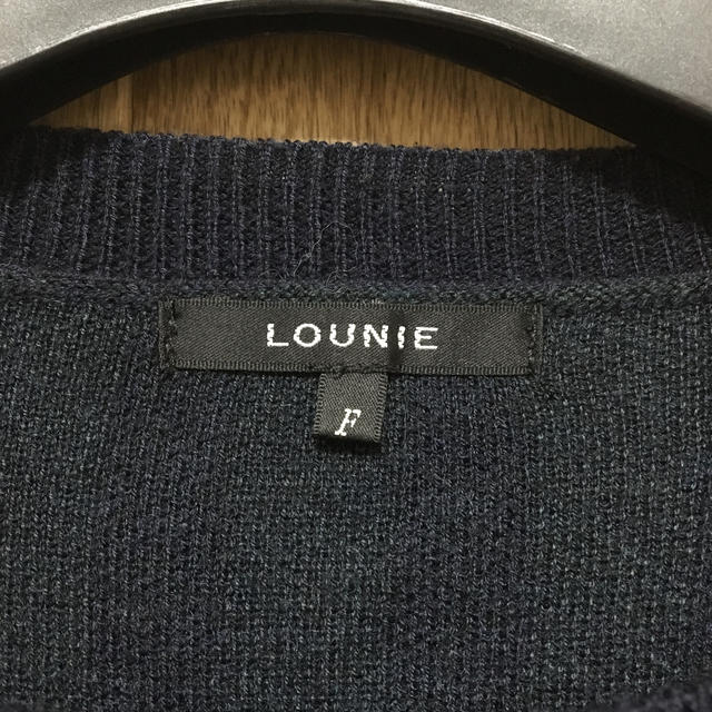 LOUNIE(ルーニィ)のストライプ 肩ボタンニット レディースのトップス(ニット/セーター)の商品写真