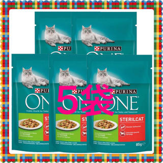 ネスレ(Nestle)のピュリナワン パウチ キャット  85g×5袋(猫)