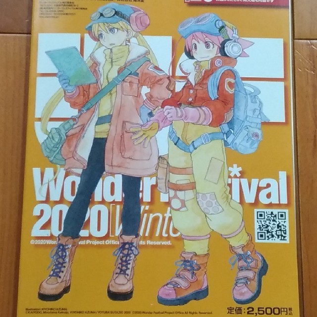 海洋堂(カイヨウドウ)のワンダーフェスティバル 2020冬 ガイドブック カタログ チケットのイベント(声優/アニメ)の商品写真