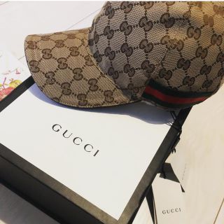 グッチ(Gucci)のGUCCI ベースボールキャップ　最終値引きです。(キャップ)