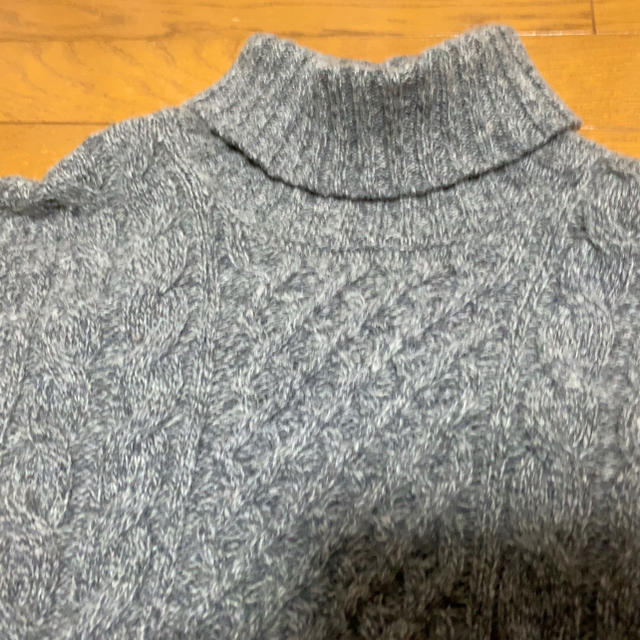 ドルモア　ウールニット セーター　サイズ50 グレー　イタリア製