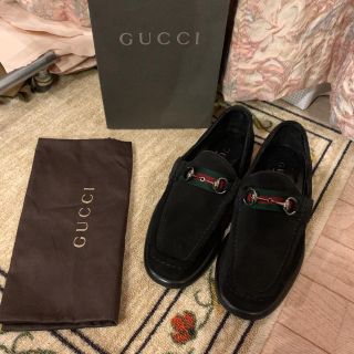 グッチ(Gucci)の美品　GUCCI グッチ　ビットローファー　ドレスシューズ シェリーライン(ドレス/ビジネス)