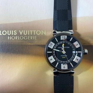 ルイヴィトン(LOUIS VUITTON)の60864074様⭐︎美品　ルイヴィトン　タンブールGMTオートマティック腕時計(腕時計(アナログ))