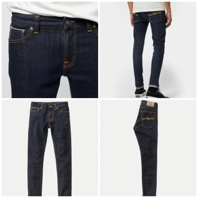 Nudie Jeans - ヌーディージーンズ skinny lin セルビッジ 29/28 Nudie Jeans - ヌーディージーンズ skinny lin セルビッジ 29/28