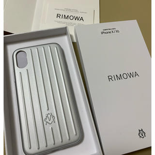 リモワ(RIMOWA)のrimowa iPhoneケース　iPhoneX/XS対応　新品未使用品(iPhoneケース)