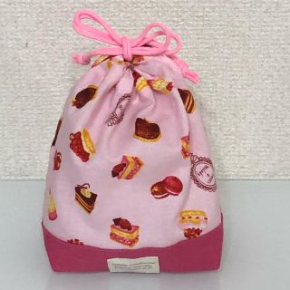 スイーツいっぱいのコップ袋(弁当用品)