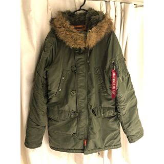 アルファインダストリーズ(ALPHA INDUSTRIES)のアルファ　ミリタリー　モッズコート(モッズコート)