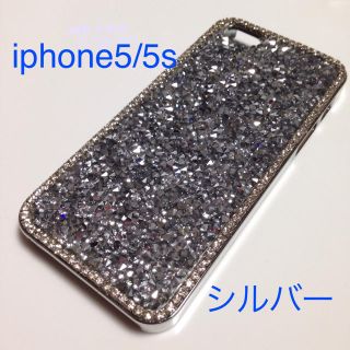 iphone5/5sラインストーンケース(モバイルケース/カバー)