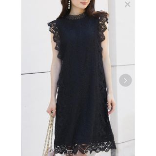 トッコ(tocco)の早い者勝ち値下げ！tocco closet 総レースノースリーブワンピース(ひざ丈ワンピース)