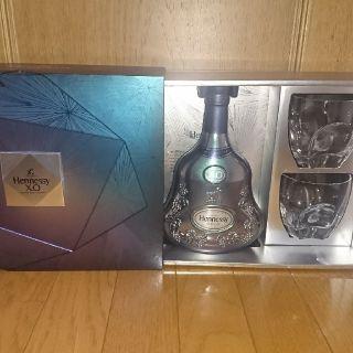 Y社長様専用HENNESSY X.O. ON ICE 限定ボトルと新品グラス(ブランデー)