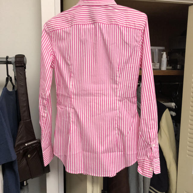 POLO RALPH LAUREN(ポロラルフローレン)のポロラルフローレン スリムストレッチ ストライプシャツ 新品 レディースのトップス(シャツ/ブラウス(長袖/七分))の商品写真