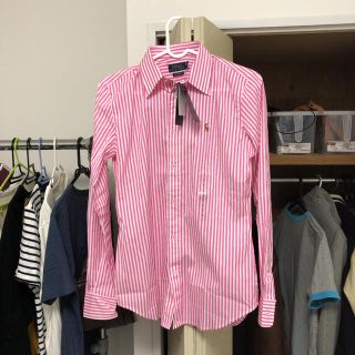 ポロラルフローレン(POLO RALPH LAUREN)のポロラルフローレン スリムストレッチ ストライプシャツ 新品(シャツ/ブラウス(長袖/七分))